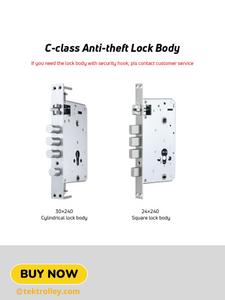 Smart Door Lock with Camera High Security Wi-Fi Remote Control Fingerprint Door Lock Tuya Version