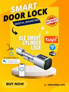 Digital Biometric Keyless Fingerprint Smart Cylinder Lock with IC Card
