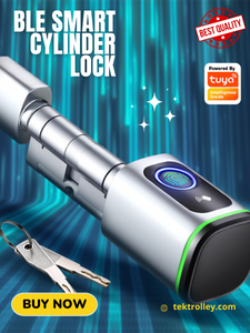 Digital Biometric Keyless Fingerprint Smart Cylinder Lock with IC Card