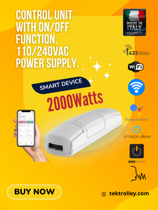 Nexta Tech TOP-L1/ONE 230VAC RF & Wi-Fi Switch Relay 2000W